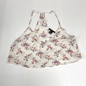 S Floral Crop Top FOREVER 21